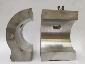 Résistance blindée surmoulée aluminium avec circuit de refroidissement - SCIENTAX
